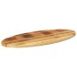 vidaXL Tischplatte 100x50x2,5 cm Oval Massivholz Mango vidaXL Tischplatte 100x50x2,5 cm Oval Massivholz Mango