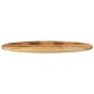 vidaXL Tischplatte 100x50x2,5 cm Oval Massivholz Mango vidaXL Tischplatte 100x50x2,5 cm Oval Massivholz Mango