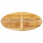 vidaXL Tischplatte 100x50x2,5 cm Oval Massivholz Mango vidaXL Tischplatte 100x50x2,5 cm Oval Massivholz Mango