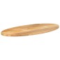vidaXL Tischplatte 110x40x2,5 cm Oval Massivholz Mango vidaXL Tischplatte 110x40x2,5 cm Oval Massivholz Mango