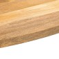 vidaXL Tischplatte 110x40x2,5 cm Oval Massivholz Mango vidaXL Tischplatte 110x40x2,5 cm Oval Massivholz Mango