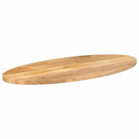 vidaXL Tischplatte 80x40x3,8 cm Oval Massivholz Mango