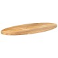 vidaXL Tischplatte 140x50x3,8 cm Oval Massivholz Mango vidaXL Tischplatte 140x50x3,8 cm Oval Massivholz Mango