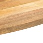 vidaXL Tischplatte 140x50x3,8 cm Oval Massivholz Mango vidaXL Tischplatte 140x50x3,8 cm Oval Massivholz Mango
