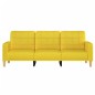 3-Sitzer-Sofa Hellgelb 180 cm Stoff 3-Sitzer-Sofa Hellgelb 180 cm Stoff