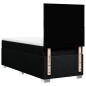vidaXL Boxspringbett mit Matratze Schwarz 90x200 cm Stoff vidaXL Boxspringbett mit Matratze Schwarz 90x200 cm Stoff