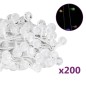 Lichterkette Kugeln 20 m 200 LED Mehrfarbig 8 Funktionen Lichterkette Kugeln 20 m 200 LED Mehrfarbig 8 Funktionen