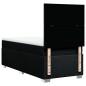 vidaXL Boxspringbett mit Matratze Schwarz 90x190 cm Stoff vidaXL Boxspringbett mit Matratze Schwarz 90x190 cm Stoff