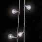 Lichterkette Kugeln 40 m 400 LED Kaltweiß 8 Funktionen Lichterkette Kugeln 40 m 400 LED Kaltweiß 8 Funktionen