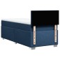 vidaXL Boxspringbett mit Matratze Blau 90x200 cm Stoff vidaXL Boxspringbett mit Matratze Blau 90x200 cm Stoff