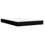 vidaXL Boxspringbett mit Matratze Schwarz 140x200 cm Stoff vidaXL Boxspringbett mit Matratze Schwarz 140x200 cm Stoff
