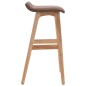 Barhocker Taupe Stoff Barhocker Taupe Stoff