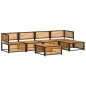 vidaXL 6-tlg. Garten-Sofagarnitur mit Kissen Massivholz Akazie vidaXL 6-tlg. Garten-Sofagarnitur mit Kissen Massivholz Akazie