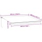 vidaXL Markise Manuell mit LED Weinrot 500x300 cm vidaXL Markise Manuell mit LED Weinrot 500x300 cm