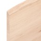Tischplatte 100x40x2 cm Massivholz Eiche Unbehandelt Tischplatte 100x40x2 cm Massivholz Eiche Unbehandelt