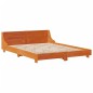 vidaXL Massivholzbett ohne Matratze Wachsbraun 140x190 cm Kiefernholz vidaXL Massivholzbett ohne Matratze Wachsbraun 140x190 cm Kiefernholz