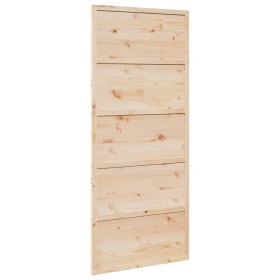 vidaXL Scheunentür 90x208 cm Massivholz Kiefer