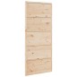 vidaXL Scheunentür 90x208 cm Massivholz Kiefer vidaXL Scheunentür 90x208 cm Massivholz Kiefer