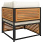 vidaXL 7-tlg. Garten-Sofagarnitur mit Kissen Massivholz Akazie vidaXL 7-tlg. Garten-Sofagarnitur mit Kissen Massivholz Akazie