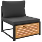 vidaXL 11-tlg. Garten-Sofagarnitur mit Kissen Massivholz Akazie vidaXL 11-tlg. Garten-Sofagarnitur mit Kissen Massivholz Akazie