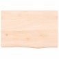 vidaXL Tischplatte 60x40x(2-6) cm Massivholz Eiche Unbehandelt vidaXL Tischplatte 60x40x(2-6) cm Massivholz Eiche Unbehandelt