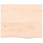 Tischplatte 60x50x2 cm Massivholz Eiche Unbehandelt Tischplatte 60x50x2 cm Massivholz Eiche Unbehandelt