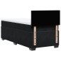 vidaXL Boxspringbett mit Matratze Schwarz 80x200 cm Samt vidaXL Boxspringbett mit Matratze Schwarz 80x200 cm Samt
