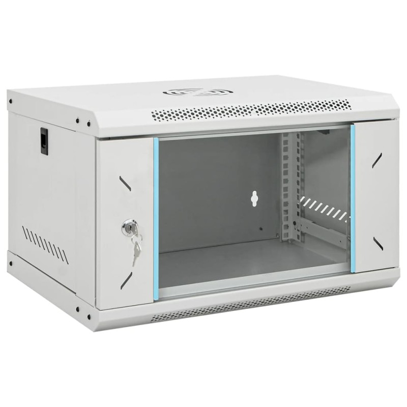 vidaXL 6U Wand-Netzwerkschrank 19" IP20 53x40x30 cm vidaXL 6U Wand-Netzwerkschrank 19" IP20 53x40x30 cm