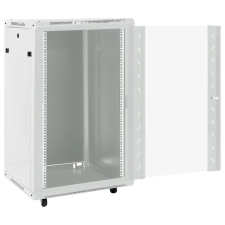 vidaXL 18U Netzwerkschrank auf Rollen 19" IP20 60x60x100 cm