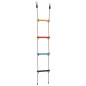 vidaXL Strickleiter für Kinder mit 4 Sprossen Mehrfarbig vidaXL Strickleiter für Kinder mit 4 Sprossen Mehrfarbig