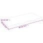 Tischplatte 80x40x2 cm Massivholz Eiche Unbehandelt Tischplatte 80x40x2 cm Massivholz Eiche Unbehandelt