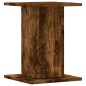 vidaXL Lautsprecherständer 2Stk. Räuchereiche 30x30x40cm Holzwerkstoff vidaXL Lautsprecherständer 2Stk. Räuchereiche 30x30x40cm Holzwerkstoff