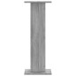 vidaXL Lautsprecherständer 2 Stk. Grau Sonoma 30x30x80cm Holzwerkstoff vidaXL Lautsprecherständer 2 Stk. Grau Sonoma 30x30x80cm Holzwerkstoff
