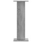 vidaXL Lautsprecherständer 2 Stk. Grau Sonoma 30x30x80cm Holzwerkstoff vidaXL Lautsprecherständer 2 Stk. Grau Sonoma 30x30x80cm Holzwerkstoff