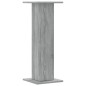 vidaXL Lautsprecherständer 2 Stk. Grau Sonoma 30x30x80cm Holzwerkstoff vidaXL Lautsprecherständer 2 Stk. Grau Sonoma 30x30x80cm Holzwerkstoff