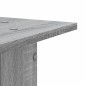 vidaXL Lautsprecherständer 2 Stk. Grau Sonoma 30x30x80cm Holzwerkstoff vidaXL Lautsprecherständer 2 Stk. Grau Sonoma 30x30x80cm Holzwerkstoff