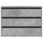 vidaXL Kommode Betongrau 80x41x58 cm Holzwerkstoff vidaXL Kommode Betongrau 80x41x58 cm Holzwerkstoff