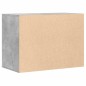 vidaXL Kommode Betongrau 80x41x58 cm Holzwerkstoff vidaXL Kommode Betongrau 80x41x58 cm Holzwerkstoff