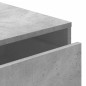 vidaXL Kommode Betongrau 80x41x58 cm Holzwerkstoff vidaXL Kommode Betongrau 80x41x58 cm Holzwerkstoff