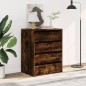 vidaXL Kommode Räuchereiche 60x41x76 cm Holzwerkstoff vidaXL Kommode Räuchereiche 60x41x76 cm Holzwerkstoff