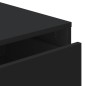 vidaXL Kommode Schwarz 40x41x76 cm Holzwerkstoff vidaXL Kommode Schwarz 40x41x76 cm Holzwerkstoff