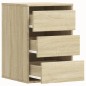 vidaXL Kommode Sonoma-Eiche 40x41x58 cm Holzwerkstoff vidaXL Kommode Sonoma-Eiche 40x41x58 cm Holzwerkstoff