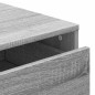 vidaXL Kommode Grau Sonoma 60x41x58 cm Holzwerkstoff vidaXL Kommode Grau Sonoma 60x41x58 cm Holzwerkstoff