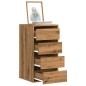 vidaXL Kommode Artisan-Eiche 40x41x76 cm Holzwerkstoff vidaXL Kommode Artisan-Eiche 40x41x76 cm Holzwerkstoff