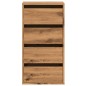 vidaXL Kommode Artisan-Eiche 40x41x76 cm Holzwerkstoff vidaXL Kommode Artisan-Eiche 40x41x76 cm Holzwerkstoff