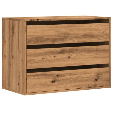 vidaXL Kommode Artisan-Eiche 80x41x58 cm Holzwerkstoff