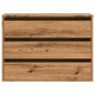vidaXL Kommode Artisan-Eiche 80x41x58 cm Holzwerkstoff vidaXL Kommode Artisan-Eiche 80x41x58 cm Holzwerkstoff