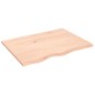 Tischplatte 80x60x2 cm Massivholz Eiche Unbehandelt Tischplatte 80x60x2 cm Massivholz Eiche Unbehandelt