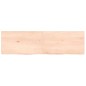 Tischplatte 140x40x4 cm Massivholz Eiche Unbehandelt Tischplatte 140x40x4 cm Massivholz Eiche Unbehandelt