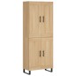 Highboard Sonoma-Eiche 69,5x34x180 cm Holzwerkstoff Highboard Sonoma-Eiche 69,5x34x180 cm Holzwerkstoff